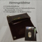Preview: Leder nature "Wild" TRUCKER Portemonnaie mit Hosenkette braun